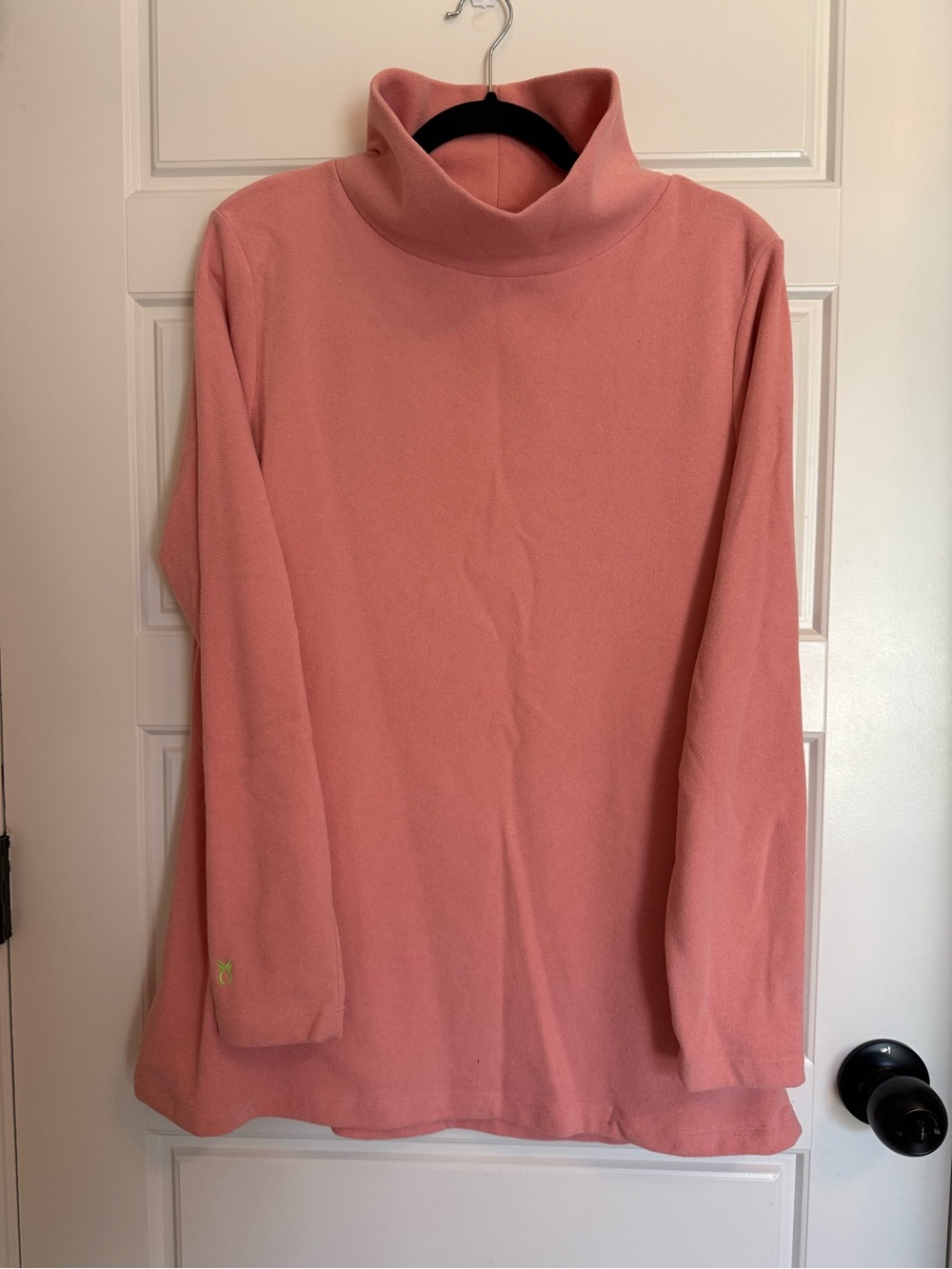 Dudley Stephens Pink Turtleneck Tunic